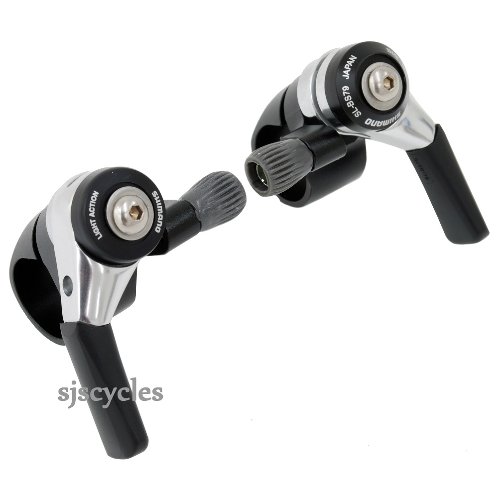 10 SPEED SHIMANO DEORE XT STYLE THUMB SHIFTERS 21857 eBay