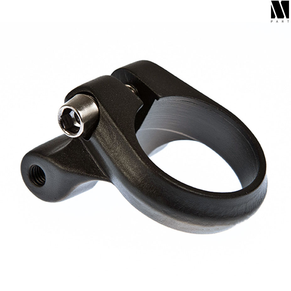 M:Part seat clamp with rack mounts