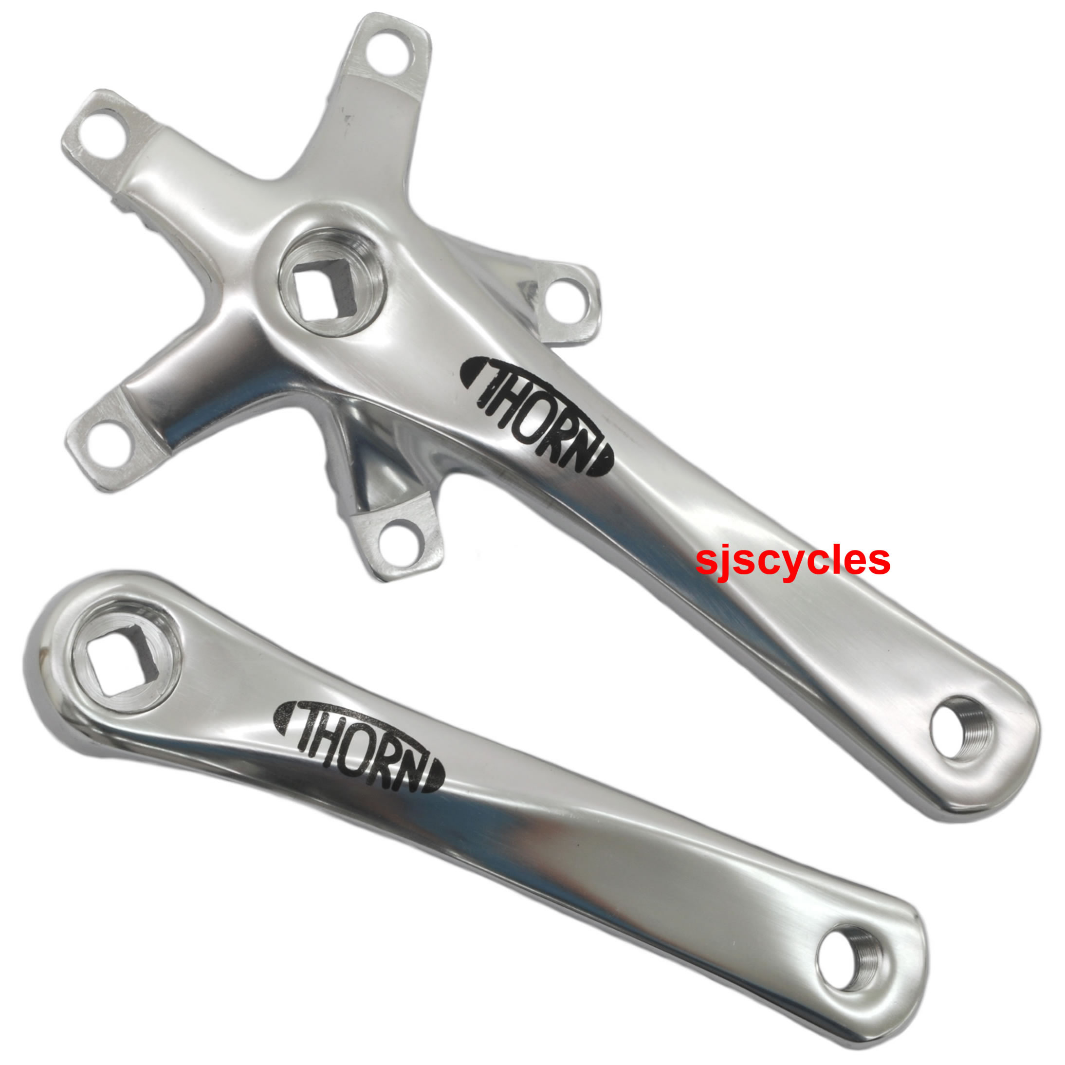 silver crankset