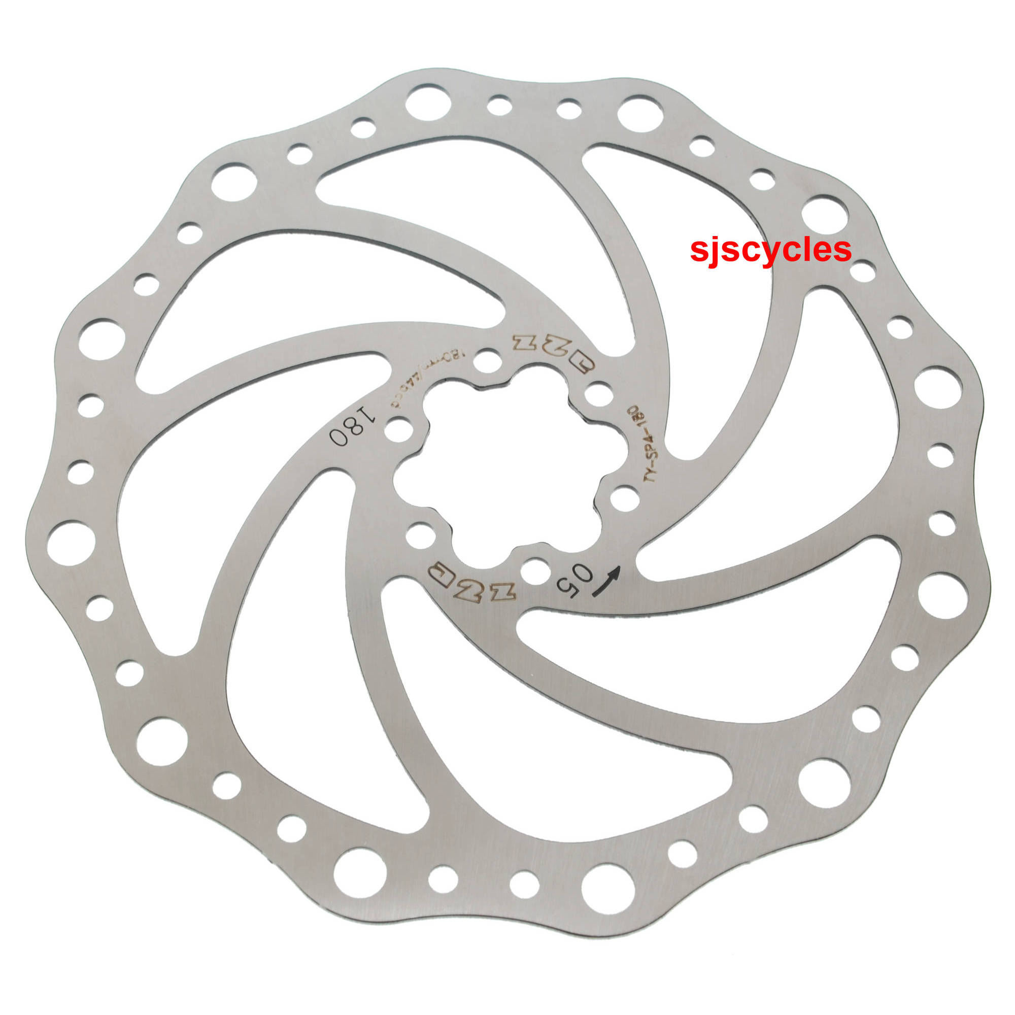 A2Z A2Z Disco freno Rotore 180 mm Teppan Yaki SP4 6 Bulloni bulloni non inclusi 