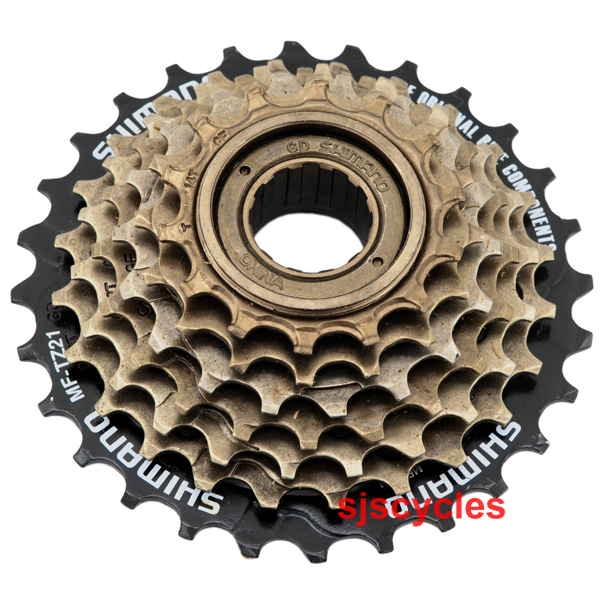 Shimano MF-TZ21 7 Speed Screw On Freewheel 14-28
