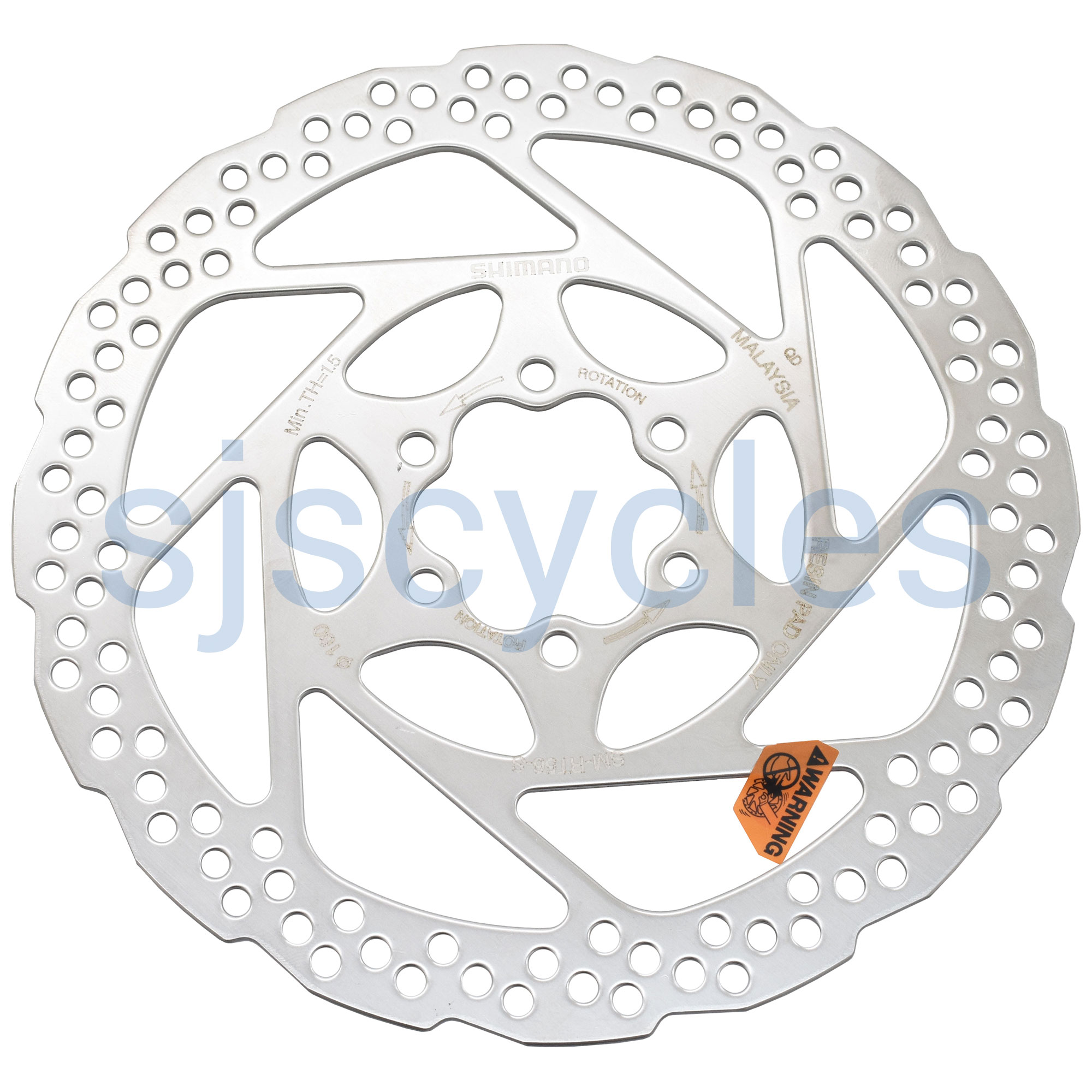 shimano 160mm rotor 6 bolt