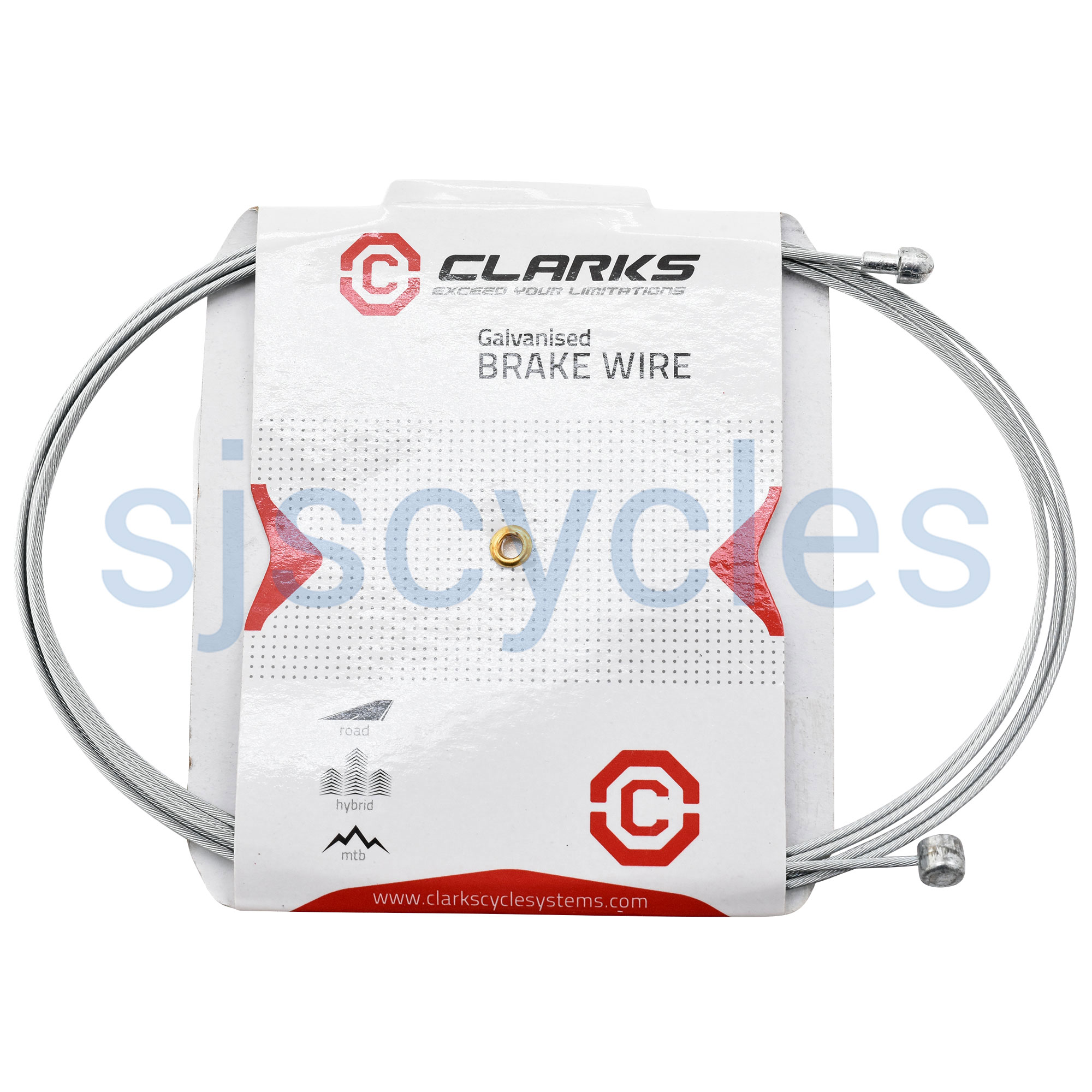 Clarks W5089 Stainless Steel Universal Brake Wire 