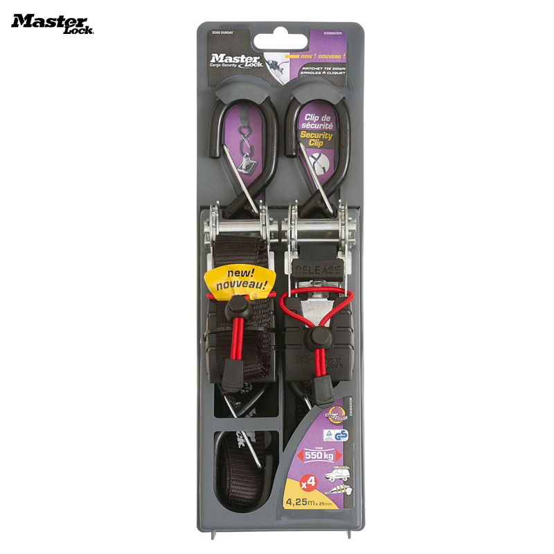 Master Lock Ratchet Tie Down Straps