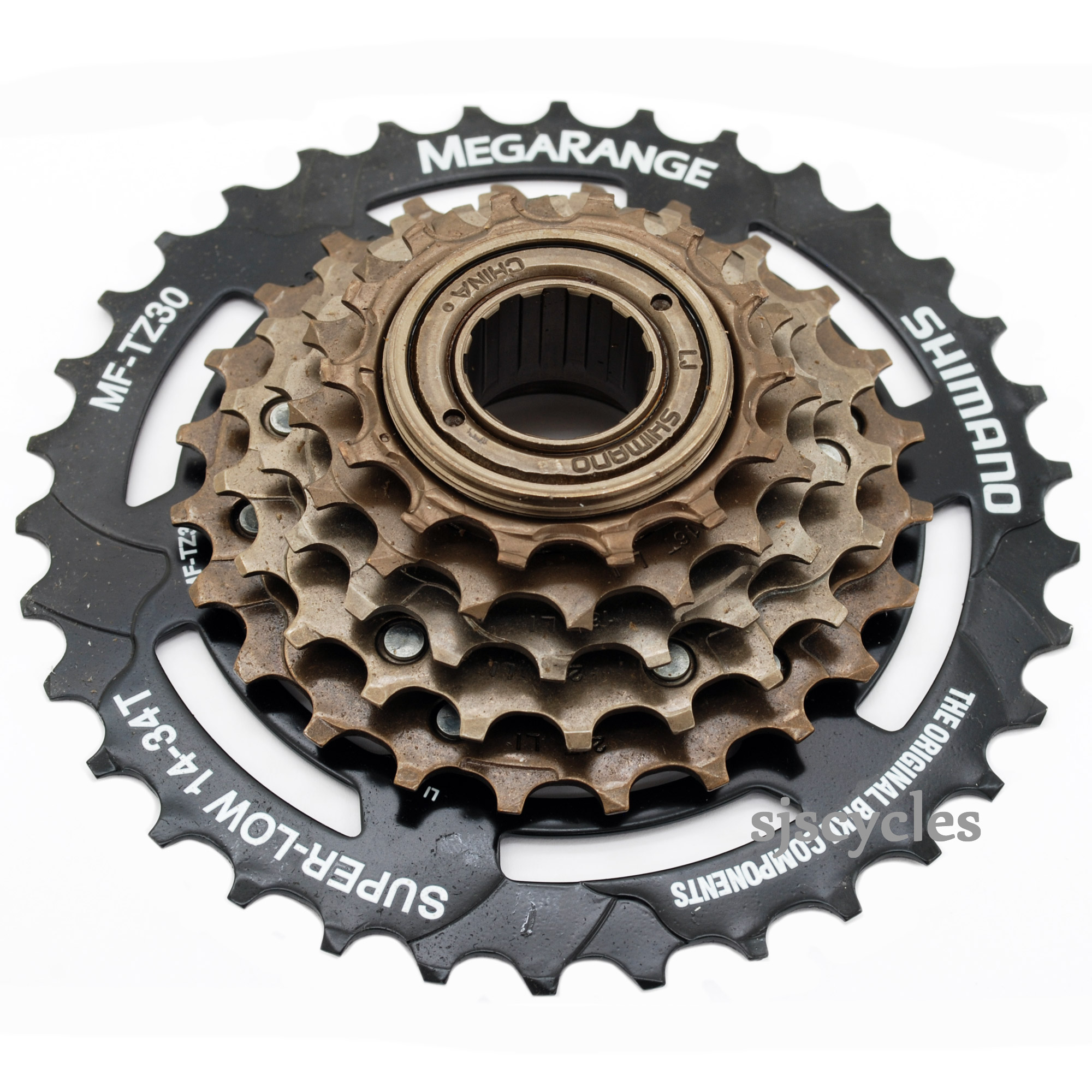 Shimano MF-TZ30 6 Speed MegaRange Freewheel 14-34T