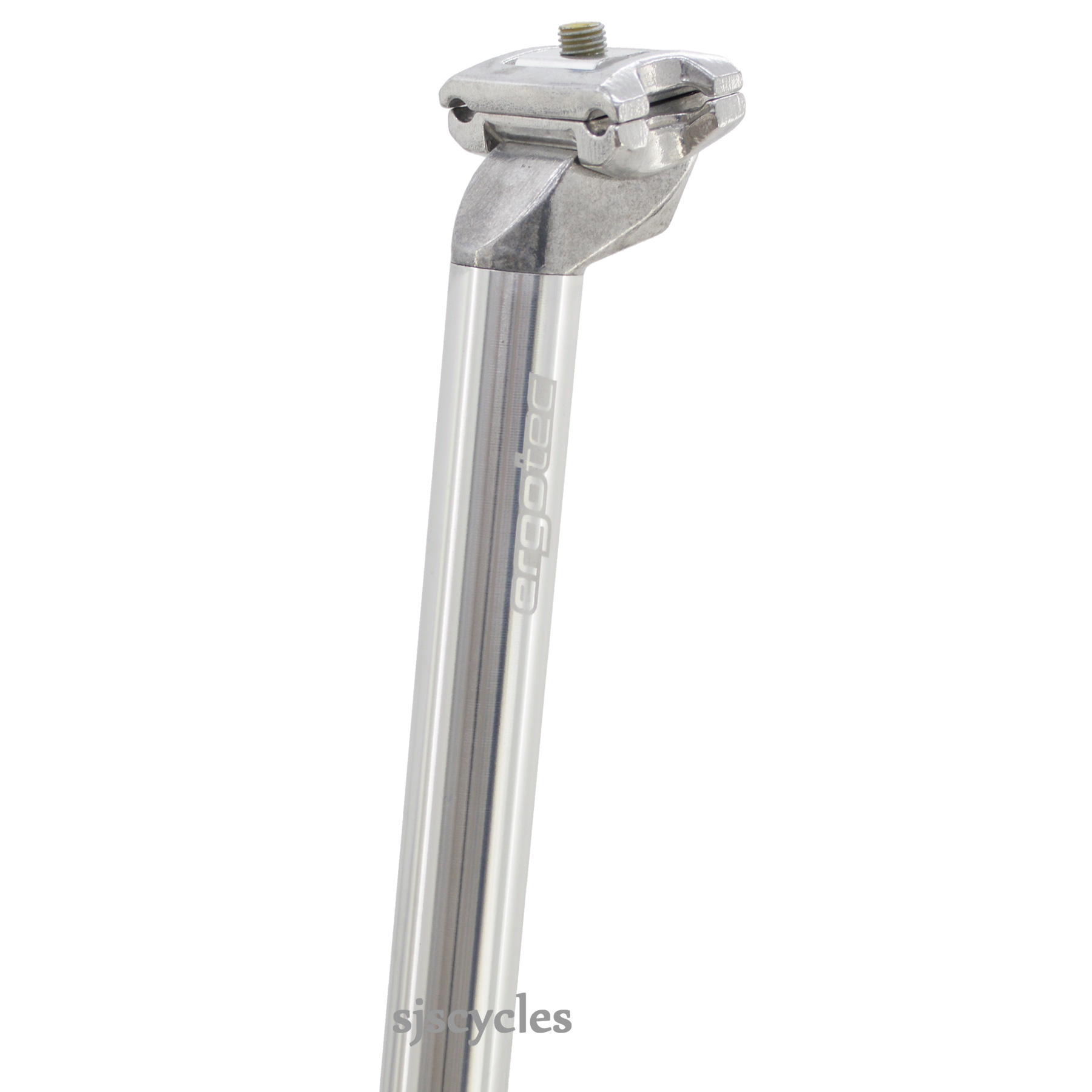 CONTEC Feather-Patent Seat Post Tour Ø 27,2 mm Silver 40mm deflection 300mm Long