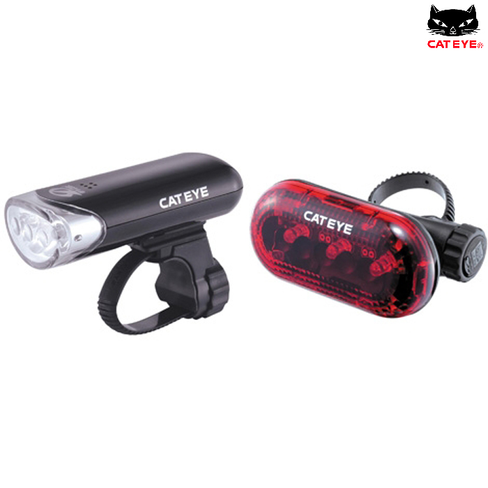 cateye el 130 tl 155 omni 3 light set cateye omni 5 rear light