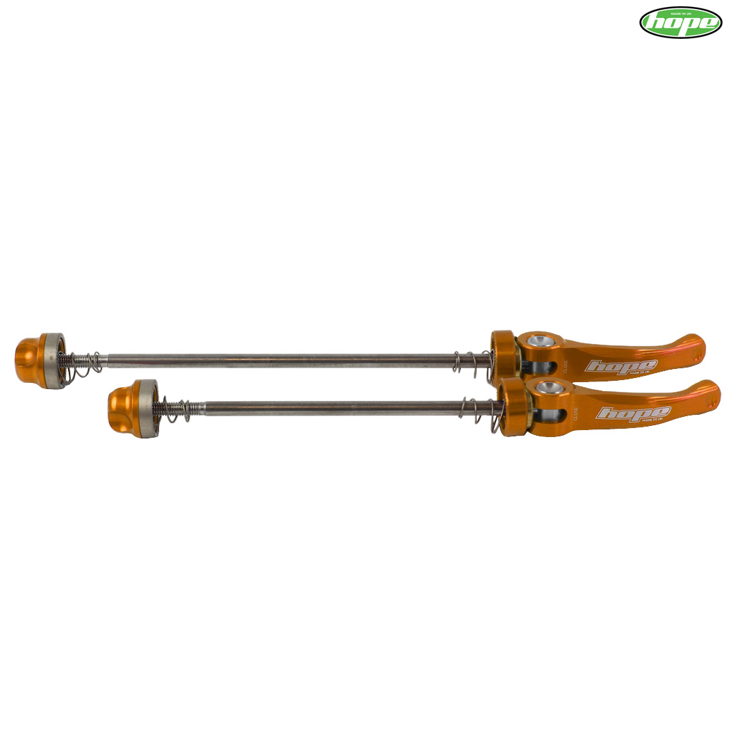 Hope Quick Release Skewers MTB Orange QRSCP