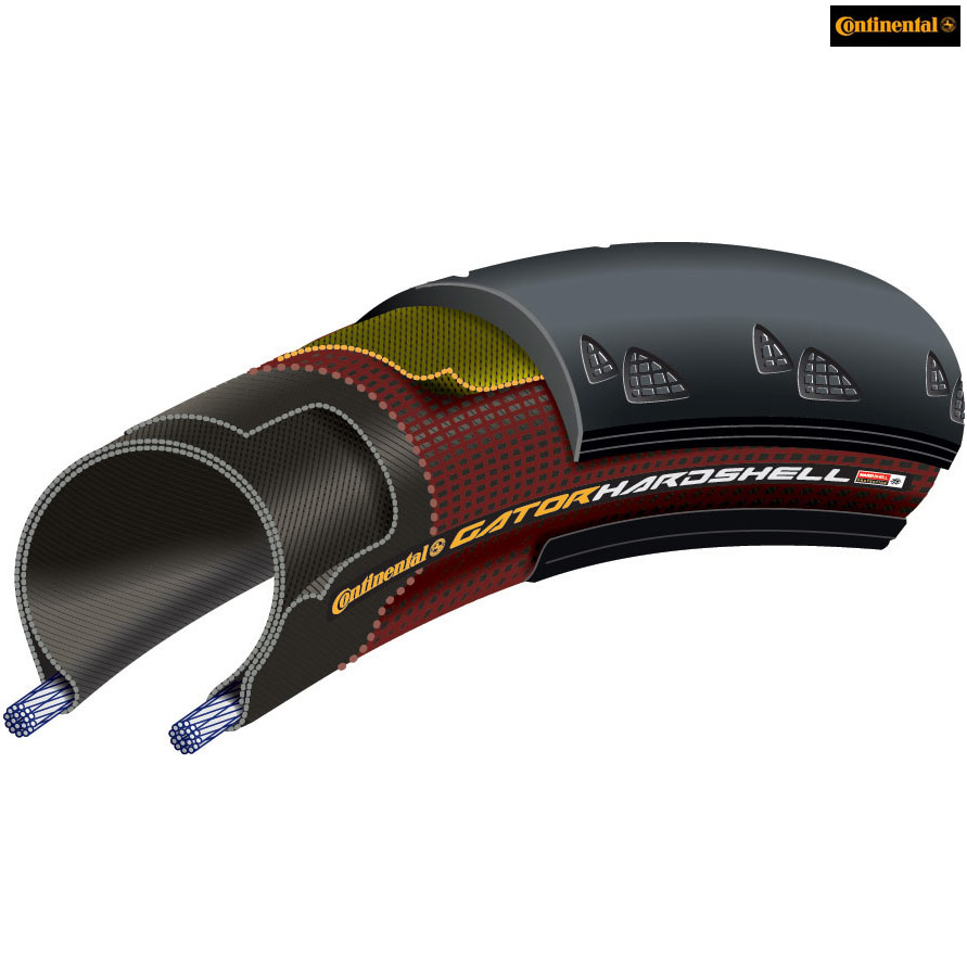 continental gator hardshell road bike tyre