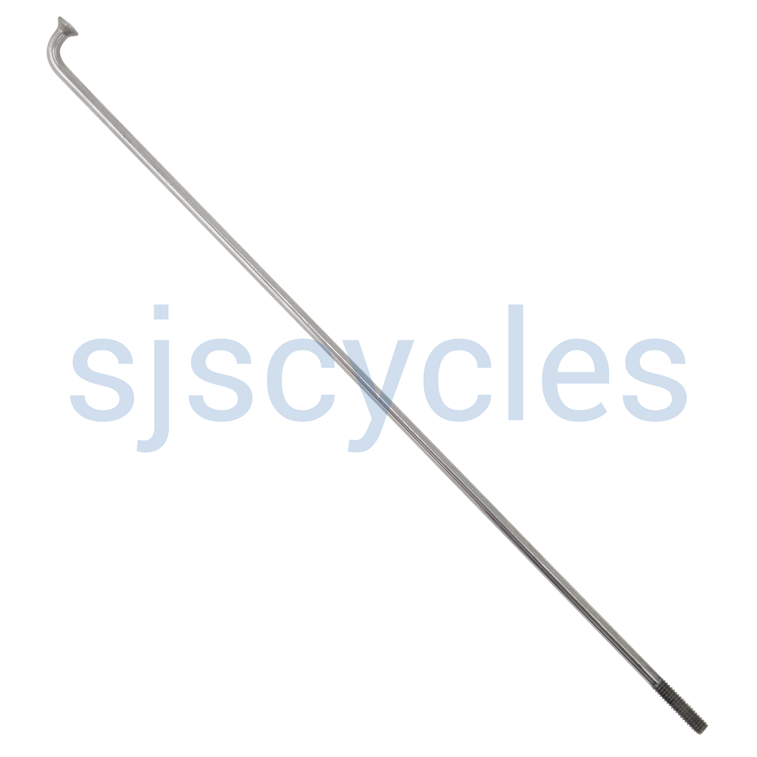 Brompton Spoke / Nipple Plain Gauge 135mm Silver