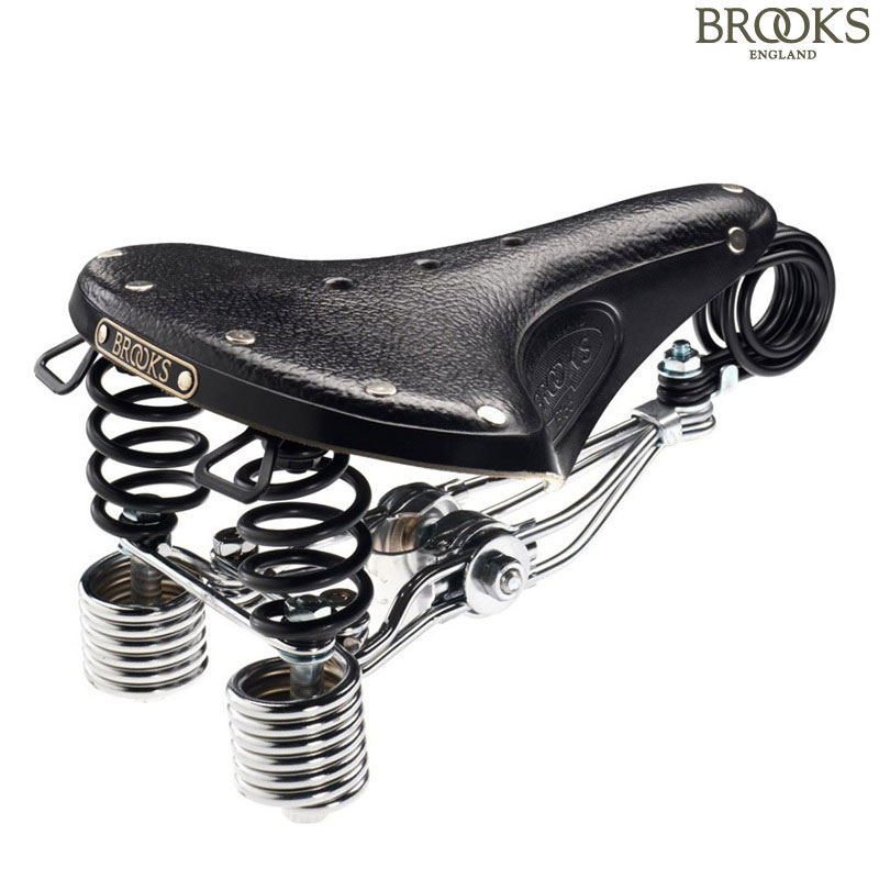 Brooks Compression Left Rear Bobine Spare Saddle b135 b190 Steel BR49 BROOKS Cyclisme 