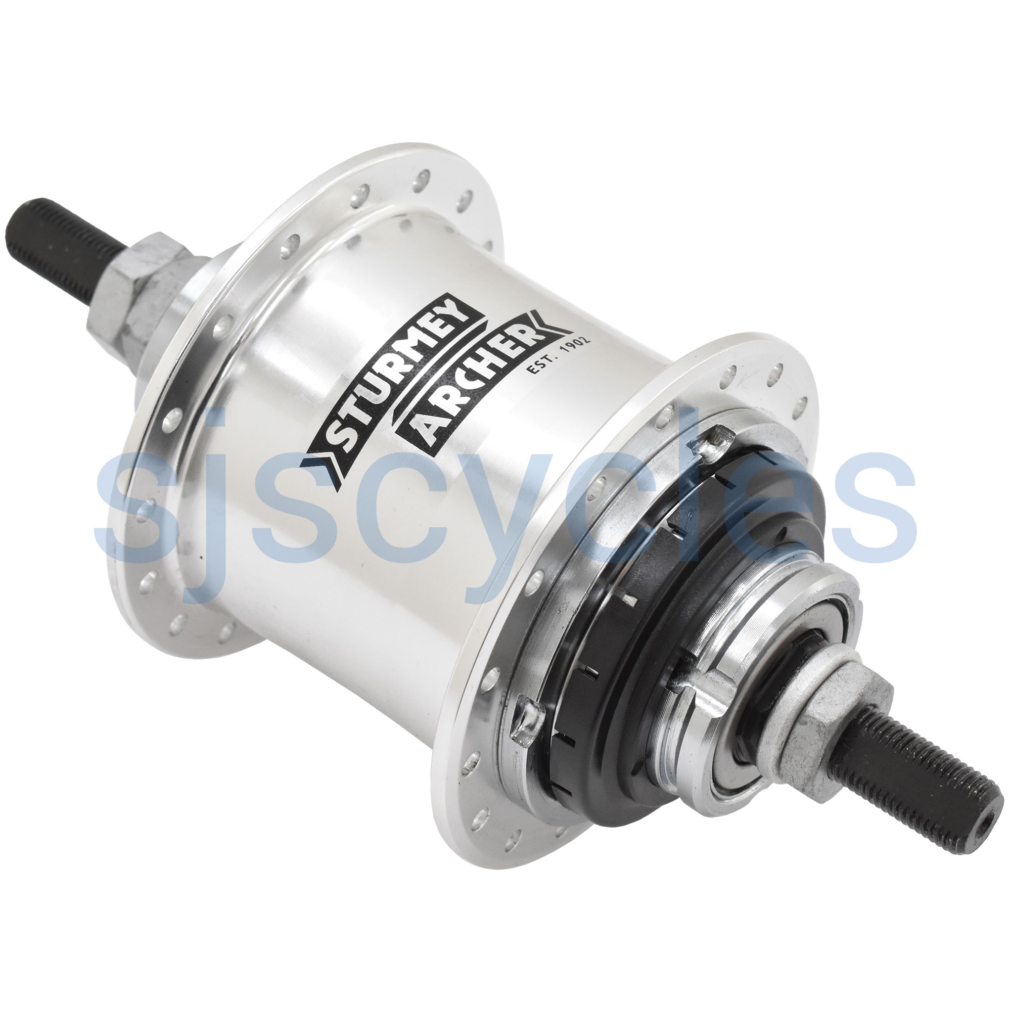 Sturmey Archer S2 2Spd Duomatic Kick Shift Hub