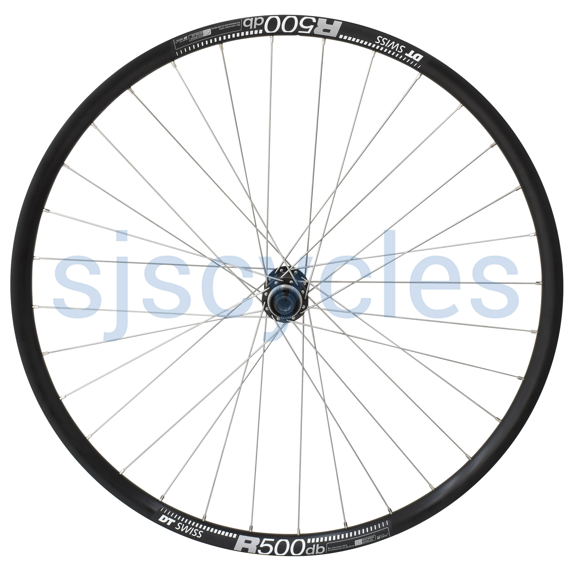 700c 622 Front Wheel 32h DT Swiss R500DB / Shimano HBM6010 Centre Lock
