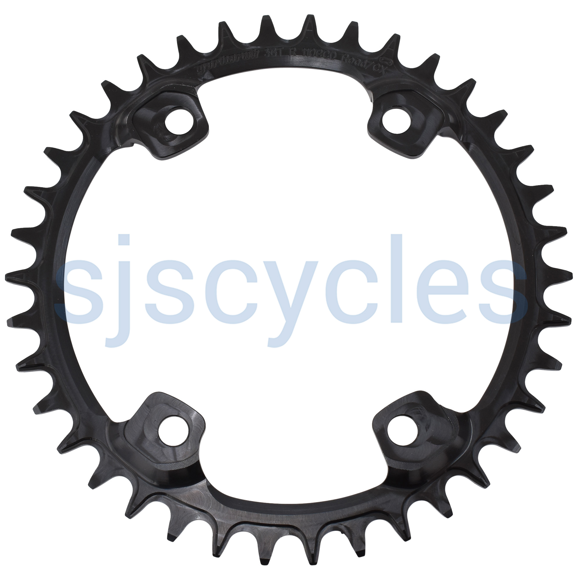 Garbaruk GRX Round Chainring Black 38T