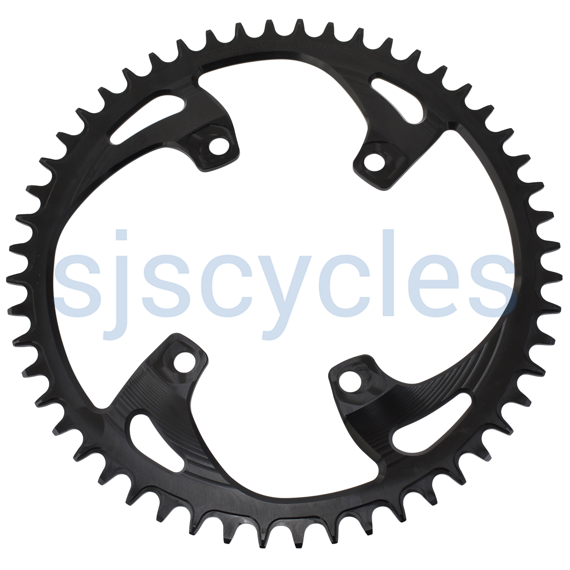 Garbaruk GRX Round Chainring Black 52T