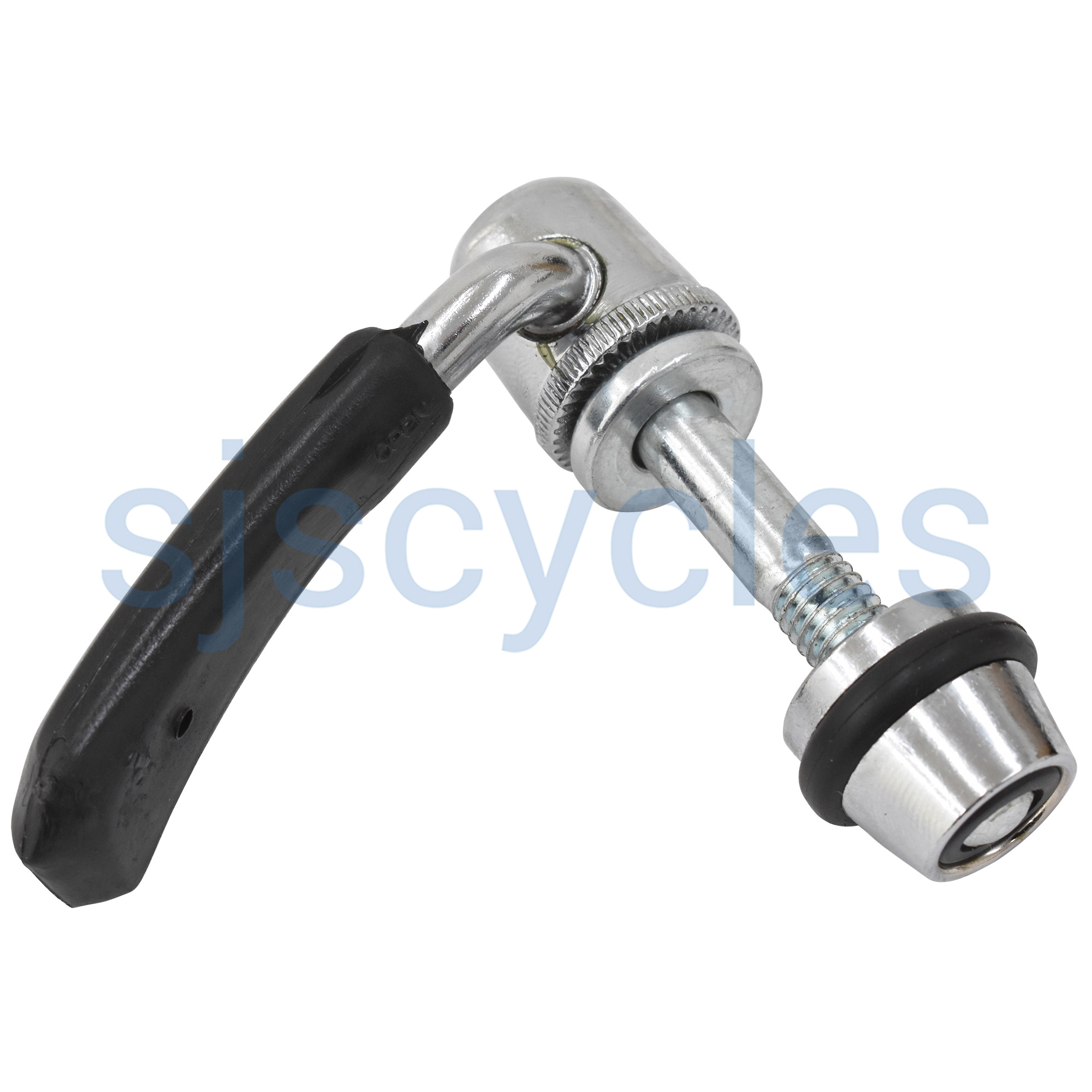 thumbnail image 2 of Raleigh Quick Release Seat Bolt - 55mm Black Bike Seat Clamp Replacement - Easy Adjust & Remove 2 of 14