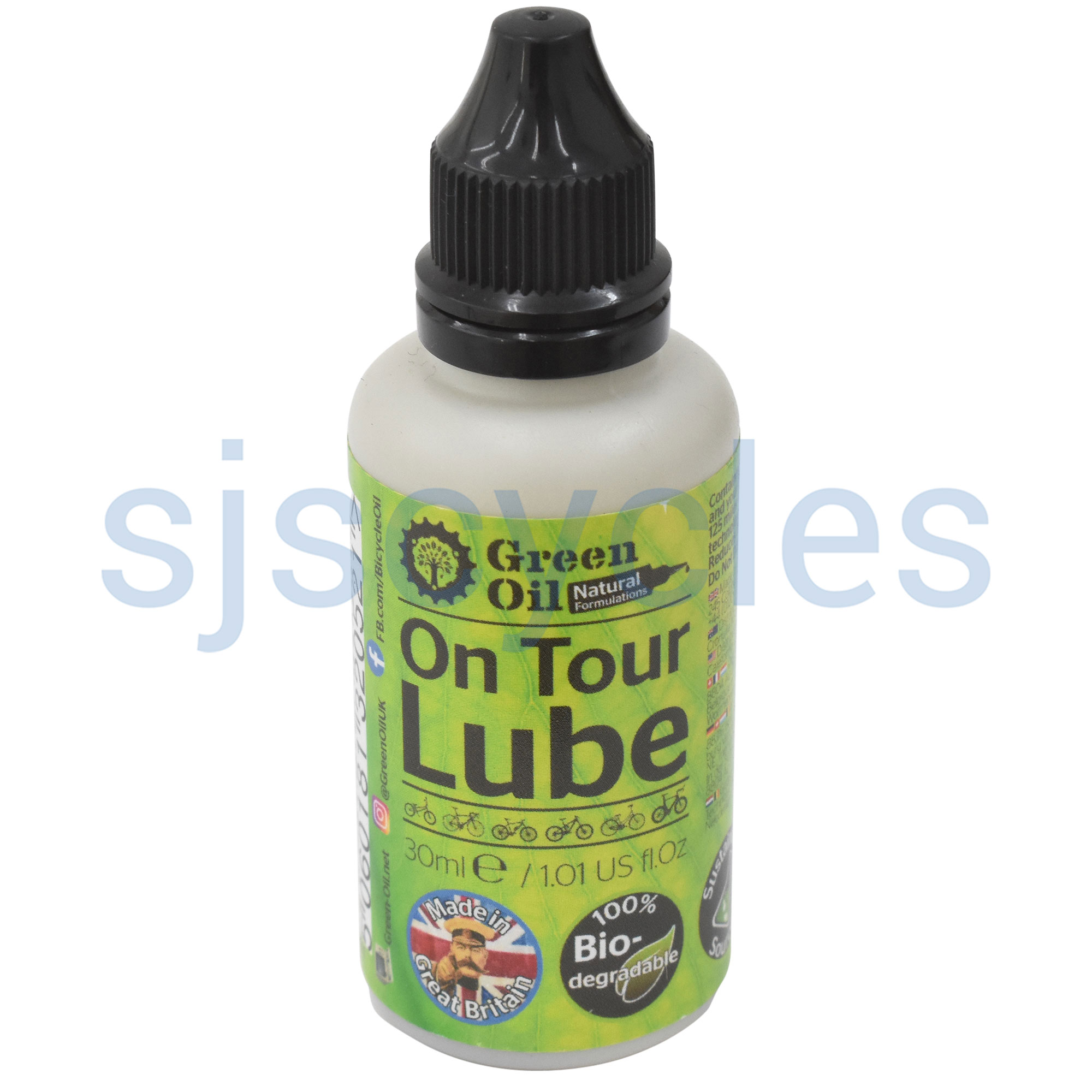 Green Oil On Tour Chain Lubricant 30ml