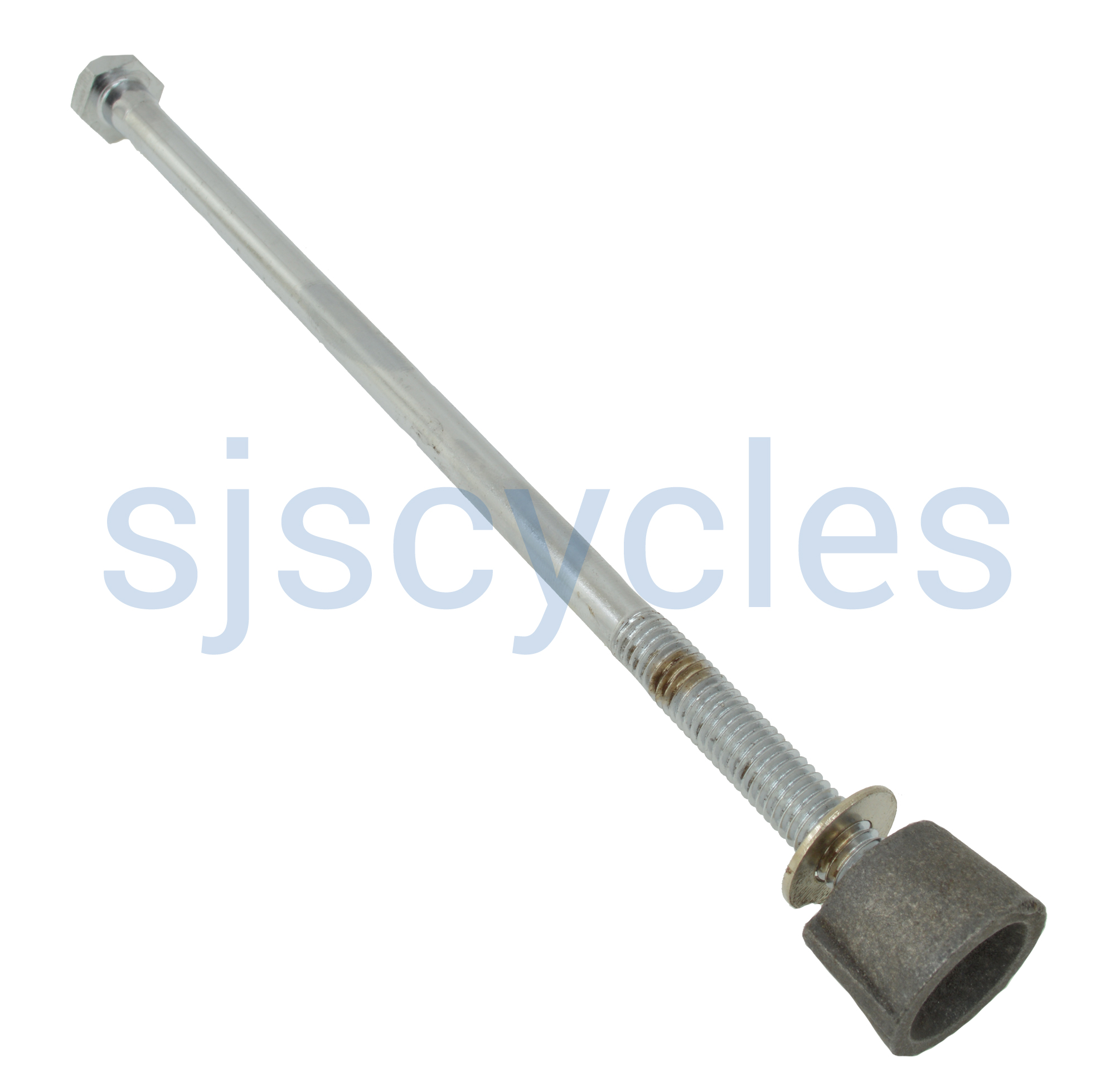 Chromed steel expander bolt with round wedge