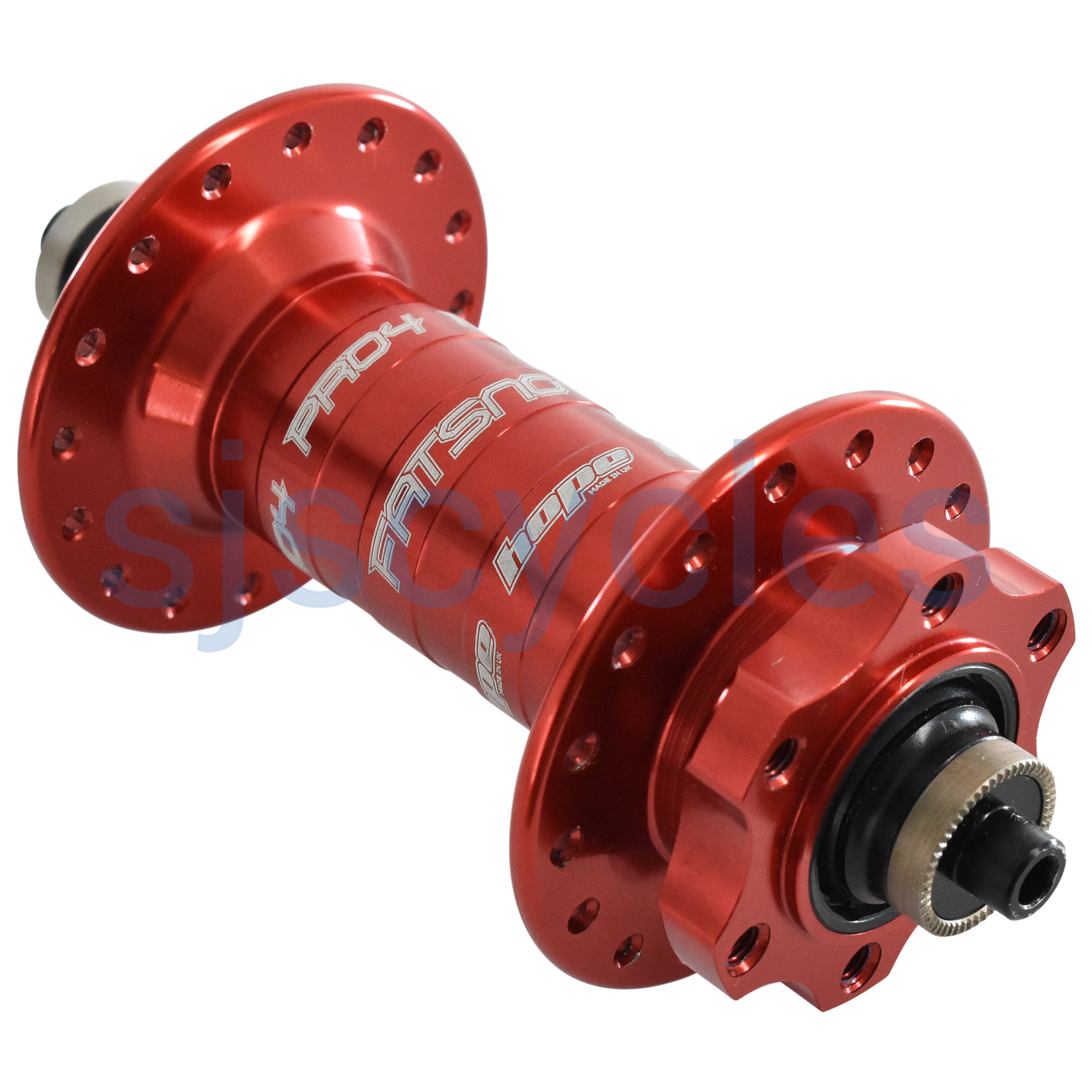 Hope Fatsno Pro 4 6B Disc 32H Front Hub Red QR