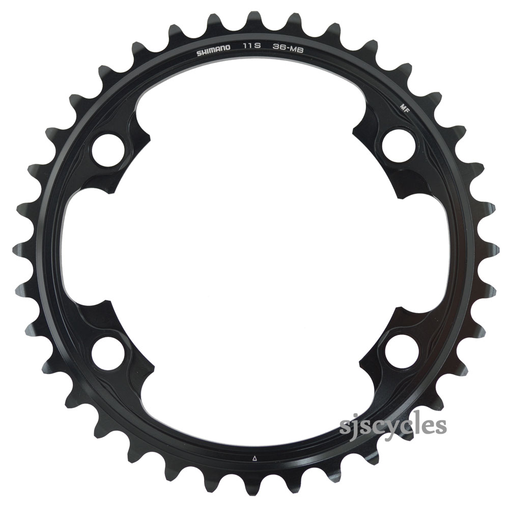 Plateau Intérieur Shimano Dura-Ace FC-9000 36 Dents - Pour Pédalier Double 110mm, Compatible Transmission 11 Vitesses