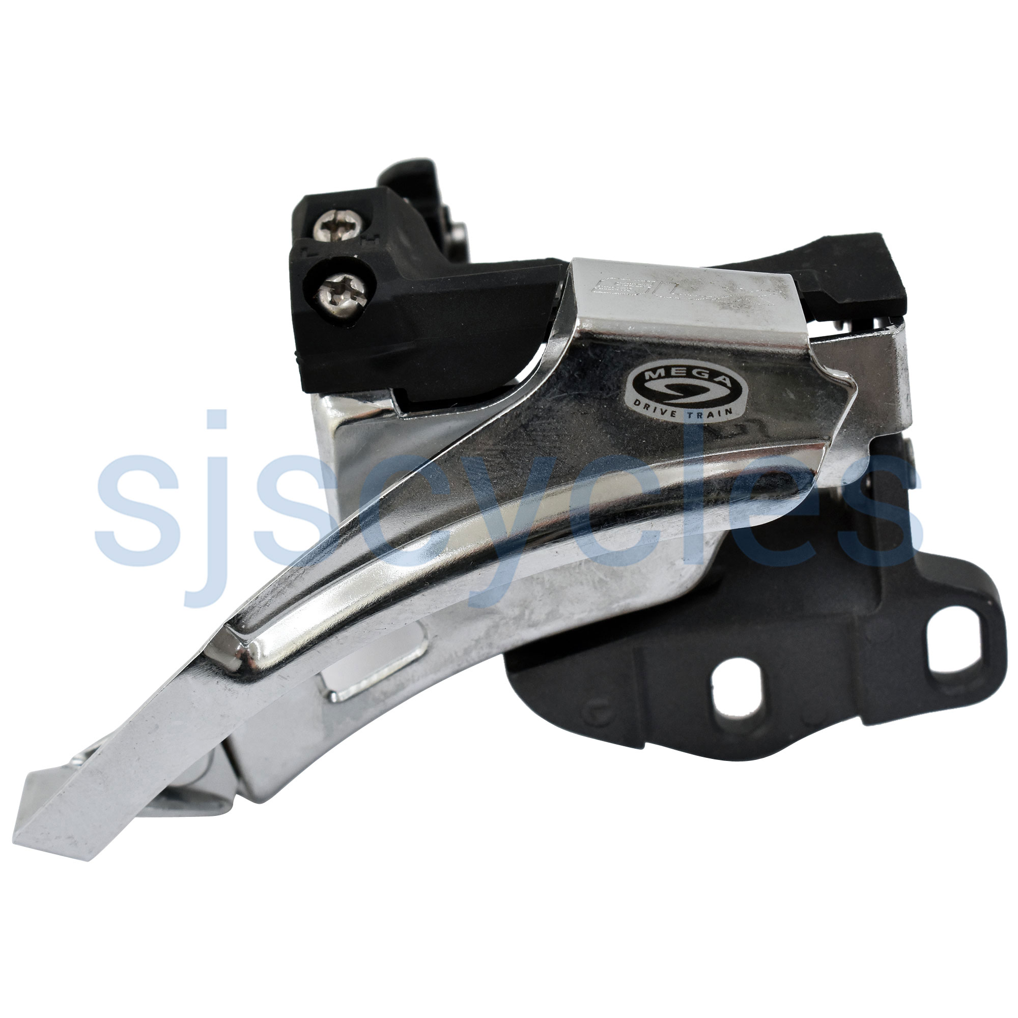 Shimano SLX FD M665 9 Speed Double Top Swing Dual Pull Front Derailleur Black E Type