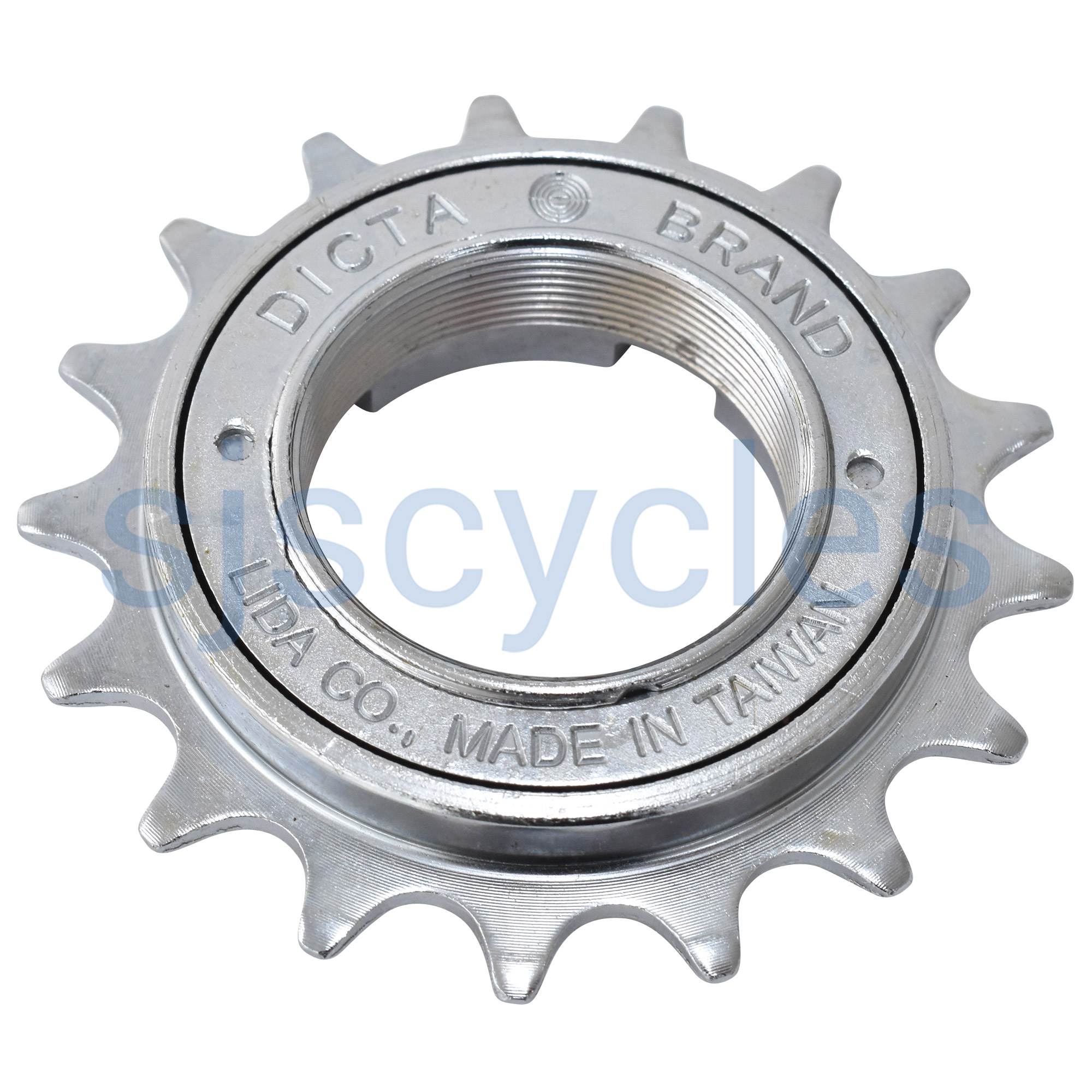 thumbnail image 2 of ACS Main Drive Freewheel – 17t, Silver – BMX & Single-Speed Freewheel 2 of 2